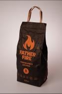 Брикети Father Fire деревовугільні 2,5 кг з розпалювачем