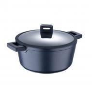 Кастрюля с крышкой MasterPro Indigo, 28 см, 3 л (BGMP-7980)