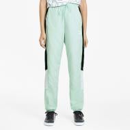 Брюки Puma TFS Woven Track Pant 59629332 р. S зеленый