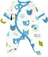 Комбинезон для мальчика Minikin р.50 молочный/бирюзовый 22110350