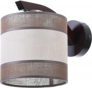 Бра TK Lighting 1x60 Вт E27 венге Cortes