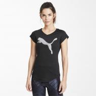 Футболка Puma Heather Cat Tee 51714714 р.XS черный