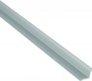 Порожек алюминиевый анодированный Braz Line 10х10x2700 мм серебро