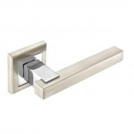 Ручка на розетке MVM Z-1290 матовый никель/хром