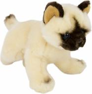 М'яка іграшка Devik Котеня сіамське 16 см білий із сірим