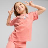 Футболка Puma x HELLO KITTY & FRIENDS Relaxed Graphic Tee 63006218 р.104 рожевий