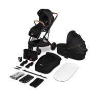 Коляска универсальная 2 в 1 Lionelo Riya 2в1 Black Onyx