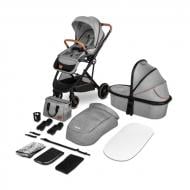 Коляска универсальная 2 в 1 Lionelo Riya 2в1 Grey Stone