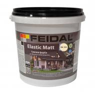 Фарба гумова водоемульсійна Feidal Elastic Matt Ral 1015 мат бежевий 1,2 кг