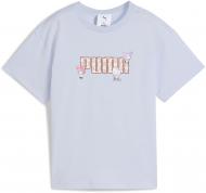 Футболка Puma x HELLO KITTY & FRIENDS Relaxed Graphic Tee 63006247 р.116 лиловый