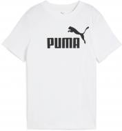 Футболка Puma ESS No. 1 Logo Tee G 68489202 р.128 белый