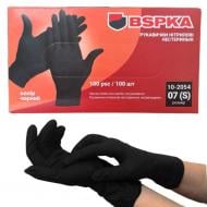 Перчатки BSPKA 10-2054 (Black) нитриловые, плотность 5,5 S (7) 22953