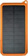 Повербанк із сонячною панеллю PowerPlant 10000 mAh black/orange (PB-SS002)