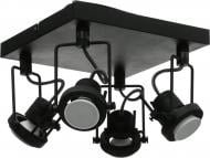 Спот Arte Lamp A4300PL-4BK 4x50 Вт GU10 чорний 4300