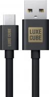 Кабель Luxe Cube (USB MICRO to Type-C) 1 м черный