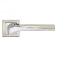 Ручка на розетке MVM Z-1319 матовый никель/хром