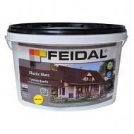 Фарба гумова водоемульсійна Feidal Elastic Matt Ral 1021 мат жовтий 12 кг