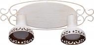 Спот Arte Lamp A5219AP-2WG 2x35 Вт GU10 бело-золотистый Focus