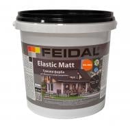 Фарба гумова водоемульсійна Feidal Elastic Matt Ral 2004 мат помаранчевий 1,2 кг