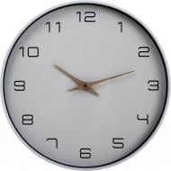 Часы настенные Calm 30 см белый