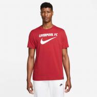 Футболка Nike LFC SWOOSH TEE DJ1361-608 р.2XL красный