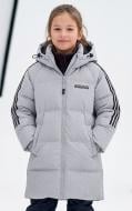 Куртка для девочек HW р.150 серый