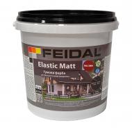 Фарба гумова водоемульсійна Feidal Elastic Matt Ral 3009 мат червоно-коричневий 1,2 кг