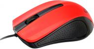 Миша Gembird MUS-101-R red/black