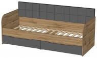 Кровать детская Lion Кровать "Л-7" 90x200 см дуб аппалачи