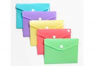 Папка-конверт на кнопці А7 180 мкм Optima O31358