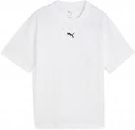 Футболка Puma ESS Boxy Tee G 68513102 р.164 белый