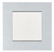 Механізм вимикача одноклавішний HausMark Stelo білий 501-0288-100