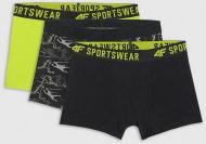 Труси для хлопчиків 4F Boxer Shorts M084 (3 pack) 4FJWAW26UBXSM084-96S різнокольоровий