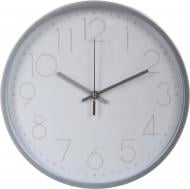 Часы настенные Monotime белый с серебром