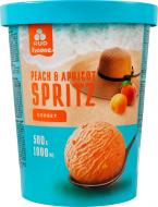 Морозиво Рудь сорбет Персик-абрикос Spritz відро 500 г