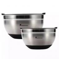 Набор мисок с крышками MasterPro Foodies collection, 2.7/4 л, 20/24 ⌀, 2 шт (BGMP-1553)