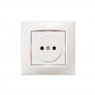 Механизм розетки без заземления HausMark Stelo IP20 белый 501-0288-121B