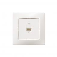 Механизм розетки компьютерная HausMark Stelo IP20 белый 501-0288-139