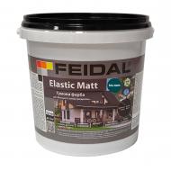 Фарба гумова водоемульсійна Feidal Elastic Matt Ral 6005 мат зелений 1,2 кг