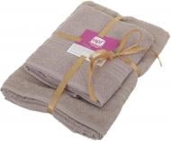 Набор полотенец 2 шт. бежевый UP! (Underprice)
