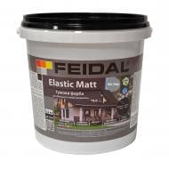 Фарба гумова водоемульсійна Feidal Elastic Matt Ral 7046 мат сірий 1,2 кг