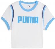 Футболка Puma FUTURE.PUMA.ARCHIVE Graphic Baby Tee 62978502 р.L белый