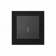 Механизм выключателя проходной одноклавишный HausMark Stelo антрацит 501-4288-105