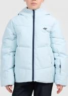 Куртка для девочек зимняя 4F TECHNICAL JACKET F1194 4FJWAW26TTJAF1194-34S р.152 голубая