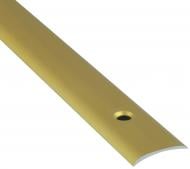 Порожек алюминиевый гладкий Braz Line 20х2700 мм золото BLB-5107-20-0115-З.27