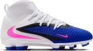 Бутсы Nike JR PHANTOM 6 HIGH CLUB FG/MG HQ2022-446 р.34 голубой
