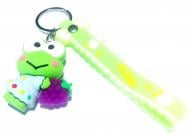 Брелок для ключей Кероппи лягушка зеленая Брелок для ключей Кероппи лягушка зеленая