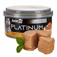 Корм влажный для котов AnimAll Platinum нежный паштет из курицы 70 г