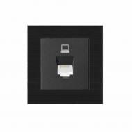 Механизм розетки компьютерная HausMark Stelo IP20 антрацит 501-4288-139