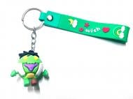 Брелок для ключей Монстрик зеленый